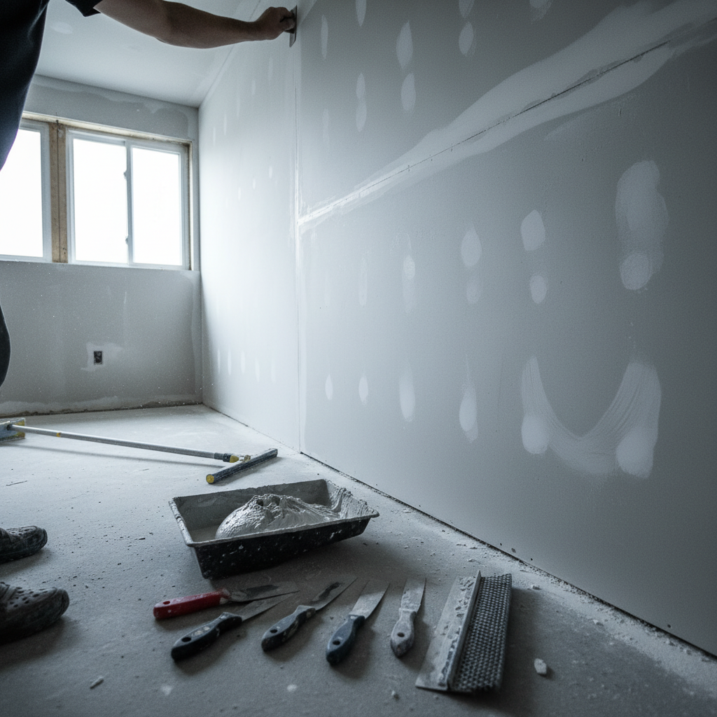 Basement Finishing process step 03