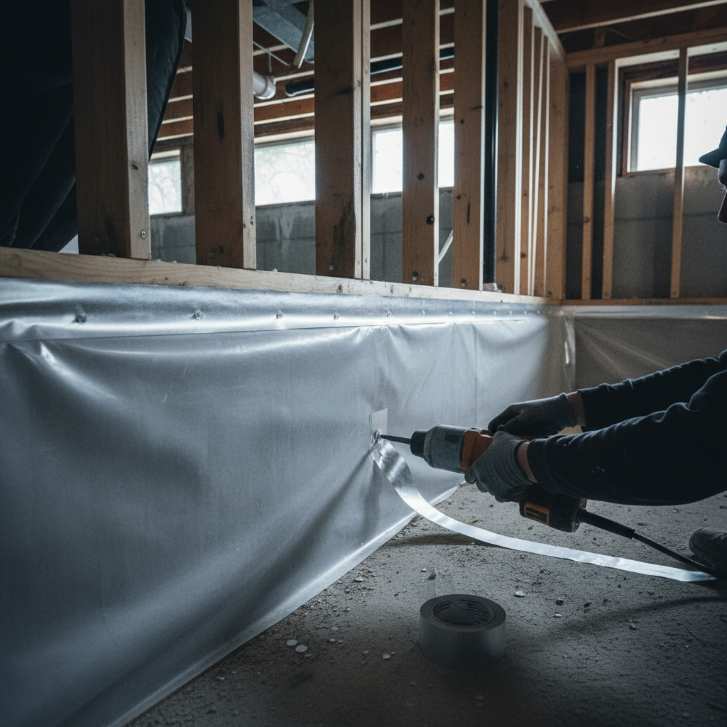 Crawl Space Repair process step 02