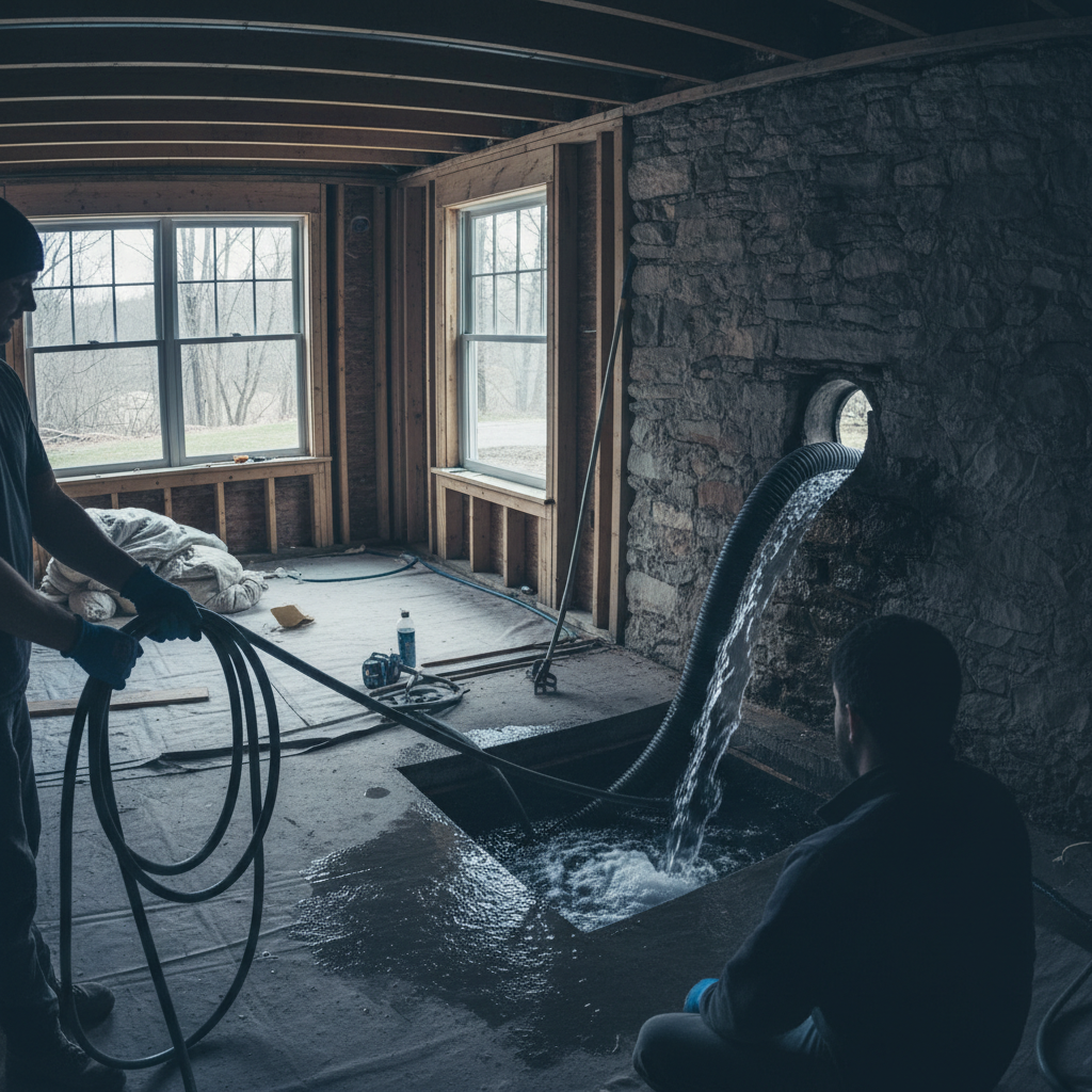 Sump Pump Installation process step 04