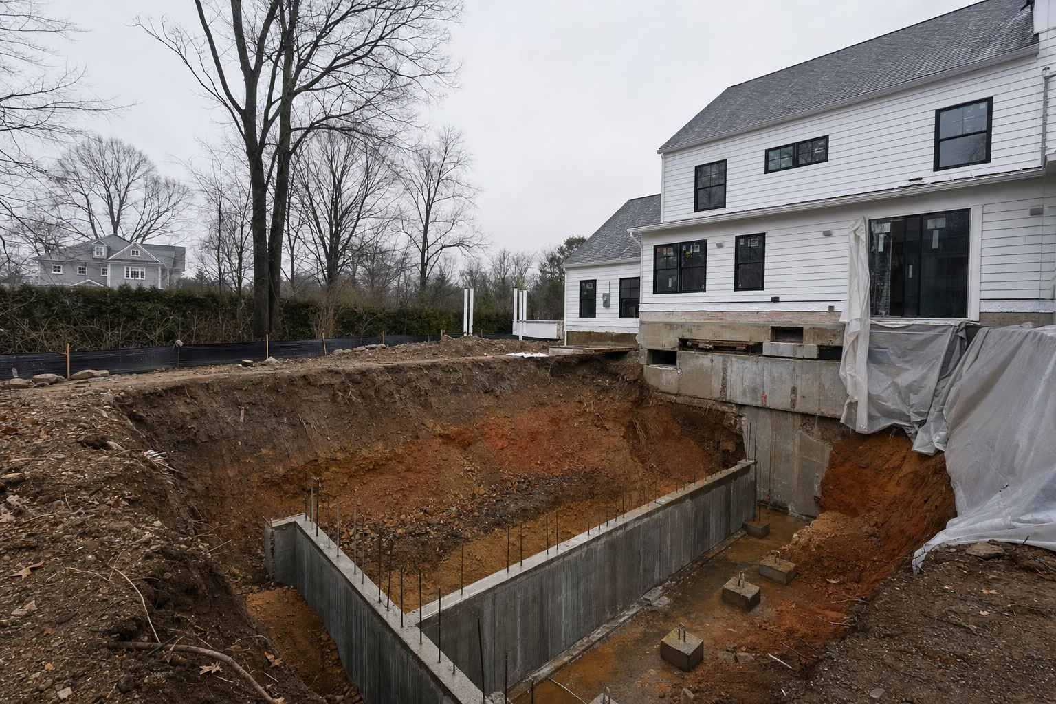 Fairfield County CT: clay-heavy soil and your basement