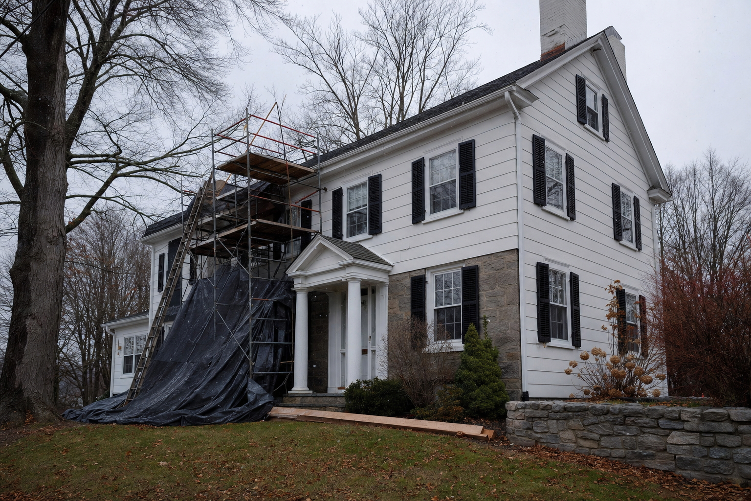 Poughkeepsie NY historic Arlington colonials: typical basement issues