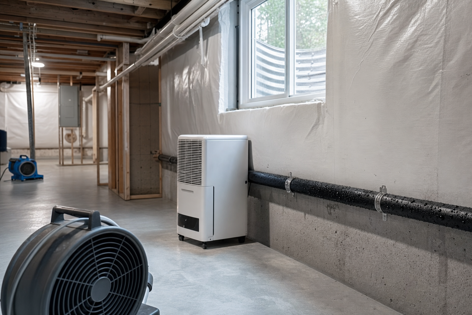 Summer humidity in your basement: when is it a problem?